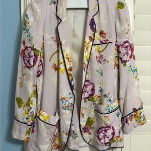 Floral super lightweight blazer Smythe